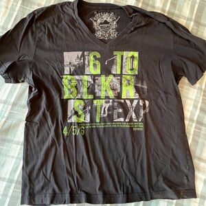 Men’s express tshirt. Size xxl but shrunk so it fits like and xl